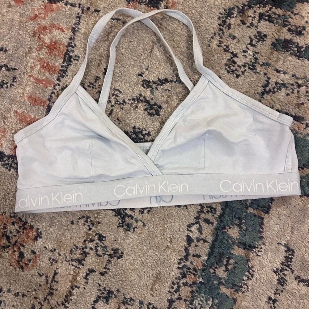 Calvin Klein Women's White Bralette